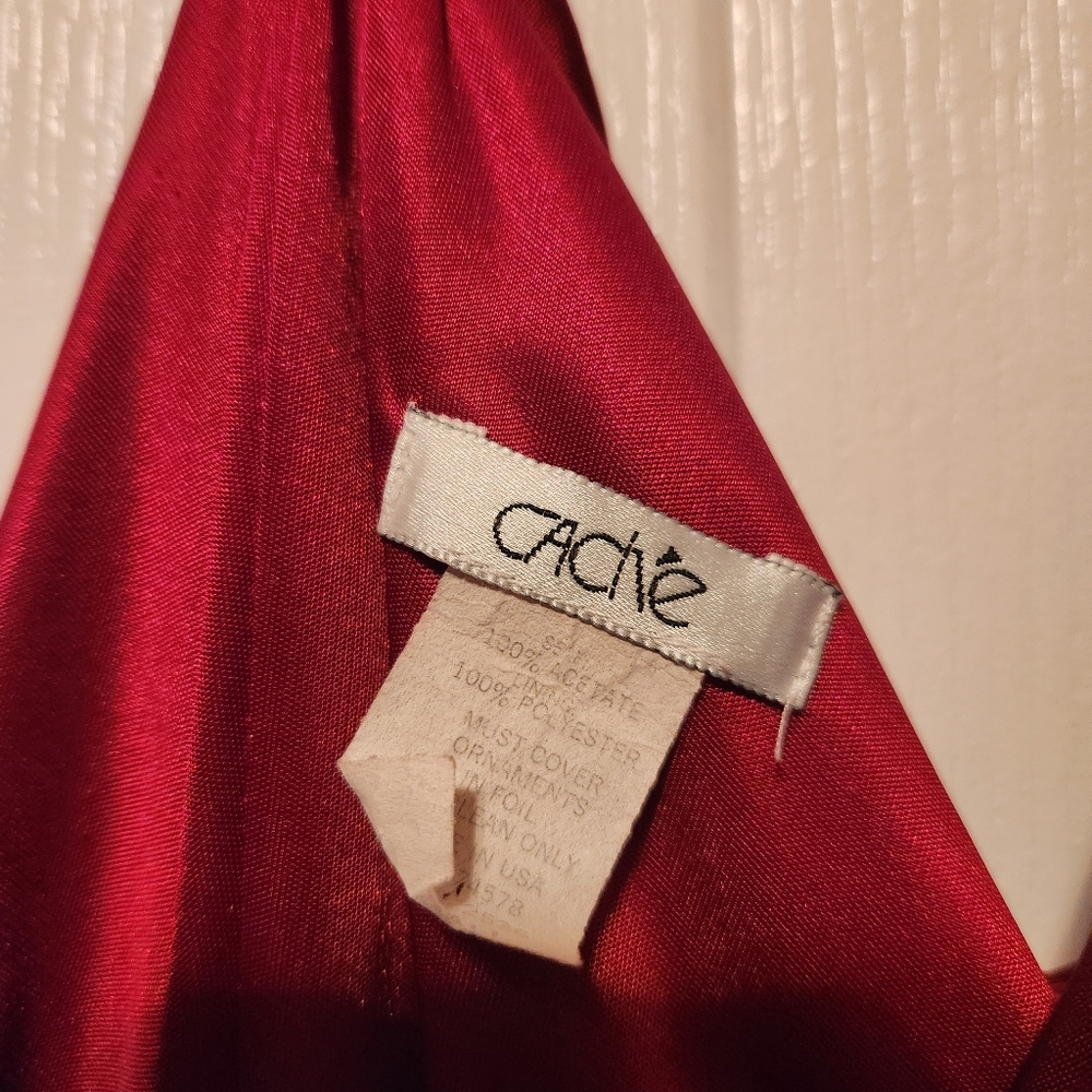 Cache Red Blouse - Picture 5 of 5